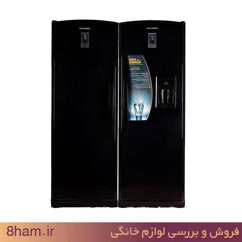 یخچال فریزر دوقلو ایران شرق مشکی