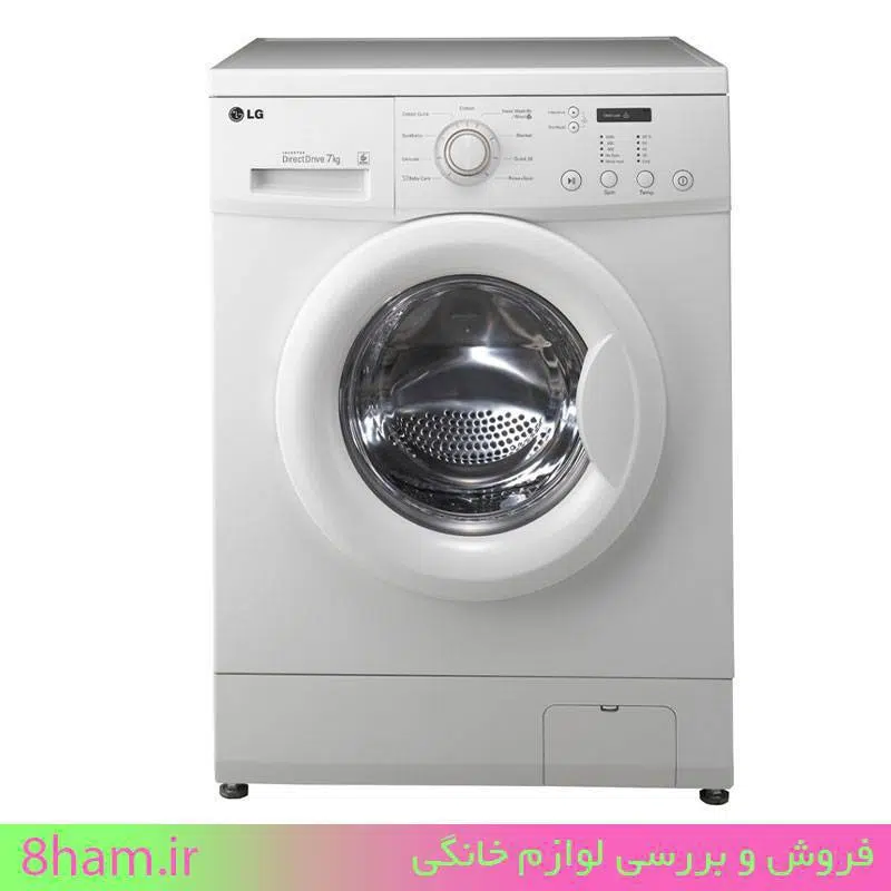 ماشین لباسشویی 7 کیلویی ال جی کد WM K702NW 1