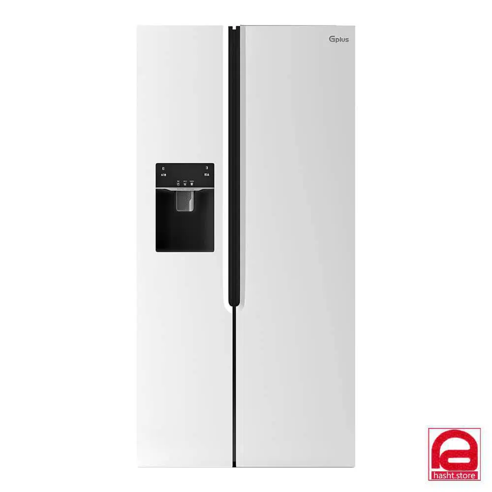 یخچال فریزر ساید بای ساید جی پلاس کد GSS-M762x سفید
